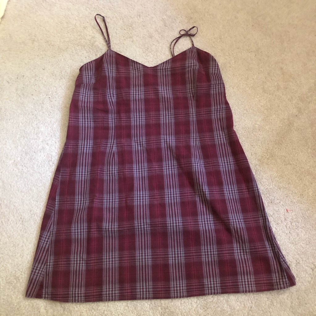 Calvin Klein Plaid Dress